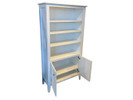 Bedroom Source Collection Bookcase w/Base Doors - White