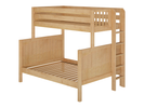 Maxtrix High Bunk Bed w/ Ladder, Twin/Full