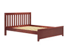 Maxtrix Traditional Bed w/ Low Profile Footboard, Queen