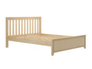 Maxtrix Traditional Bed w/ Low Profile Footboard, Queen