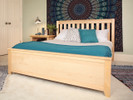 Maxtrix Traditional Bed w/ Low Profile Footboard, Queen