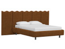 Caspian Panel Upholstered Bed