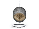 Indoor/Outdoor Swing Chair with Stand - Gray