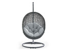 Indoor/Outdoor Swing Chair with Stand - Gray