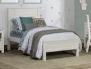 Seaview Panel Bed, Twin - White Finish - Limited Stock