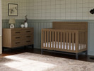 Newbern 4-In-1 Convertible Crib - Driftwood Finish