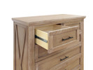 Eagle Creek 6-Drawer Tall Chest - Driftwood Finish