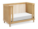 Myrtle Beach  3-In-1 Convertible Crib - Honey Finish