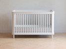 Myrtle Beach  3-In-1 Convertible Crib - Warm White Finish