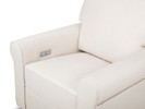 Meadow Power Recliner & Swivel Glider - Natural Eco Twill