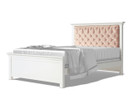 Romina Karisma Full Bed w/ Tufted Headboard