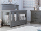 Silva Jackson Convertible Crib - Flint Finish