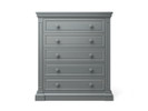 Silva Jackson Tall Chest - Flint Finish