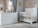 Silva Jackson Convertible Crib - White Finish