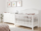 Silva Serena Convertible Crib - White Finish