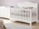 Silva Serena Convertible Crib - White Finish