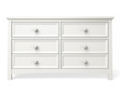 Silva Serena Double Dresser - White Finish