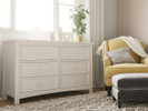 Silva Serena Double Dresser - White Finish