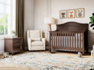 Silva Serena Convertible Crib - Nocello Finish