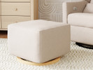 Babyletto Kiwi Gliding Ottoman in Eco-Performance Fabric