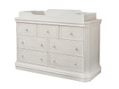 Villa Grove Wide Changing Tray - Brushed Ivory Finish