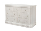 Villa Grove Double Dresser - Brushed Ivory Finish