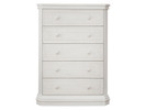 Villa Grove Tall Chest - Brushed Ivory Finish
