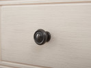 Villa Grove Tall Chest - Brushed Ivory Finish