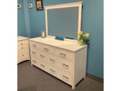 Bedroom Source Collection 7 Drawer Dresser & Mirror - Floor Sample