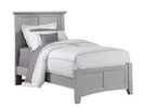Brighton Panel Bed Twin - Grey Finish