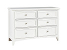 Brighton Double Dresser - White Finish