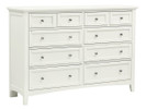 Brighton Large Dresser - White Finish