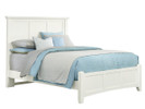 Brighton Panel Bed King - White Finish