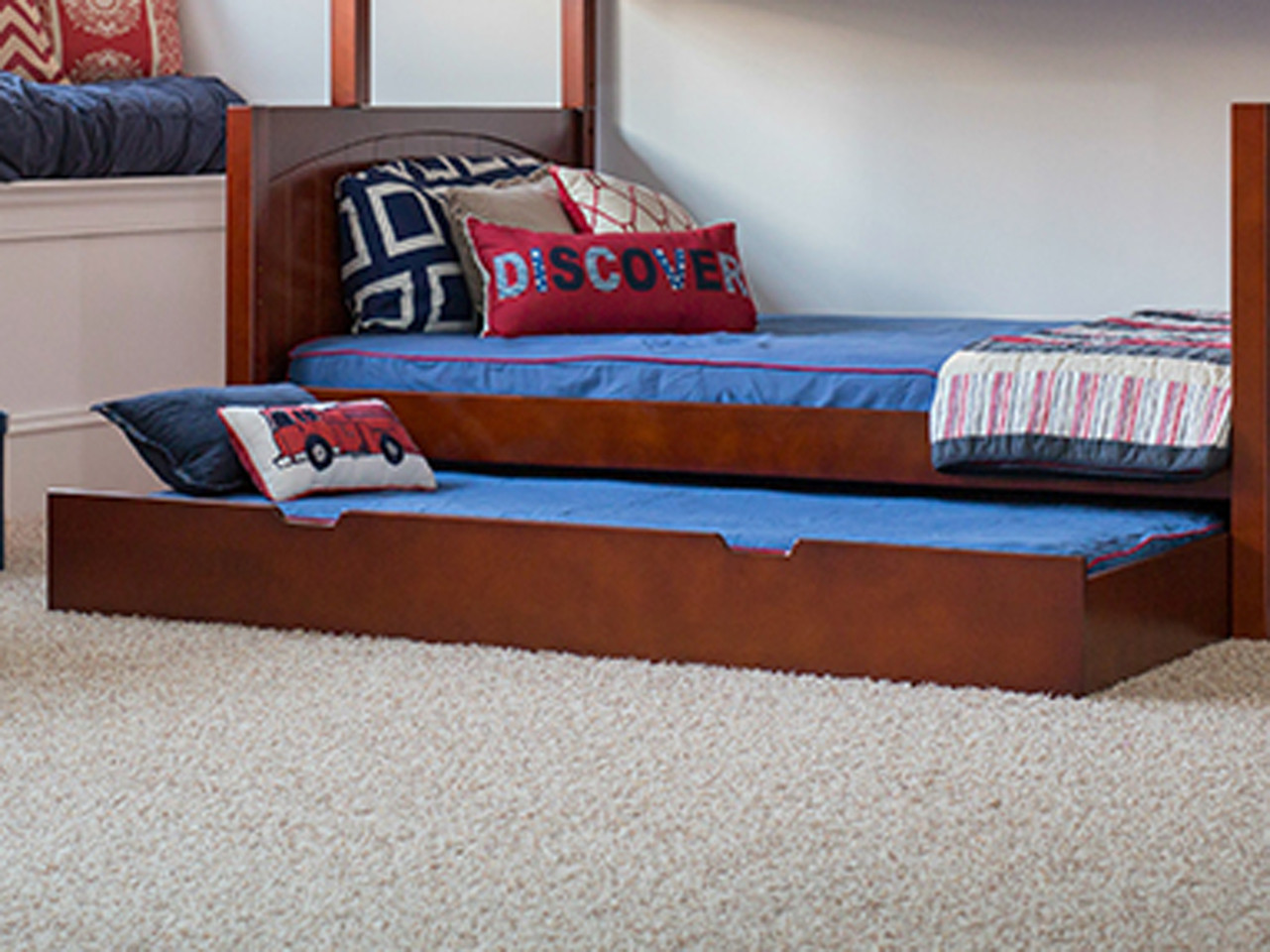 Maxtrix Slatted Trundle Bedroom Source