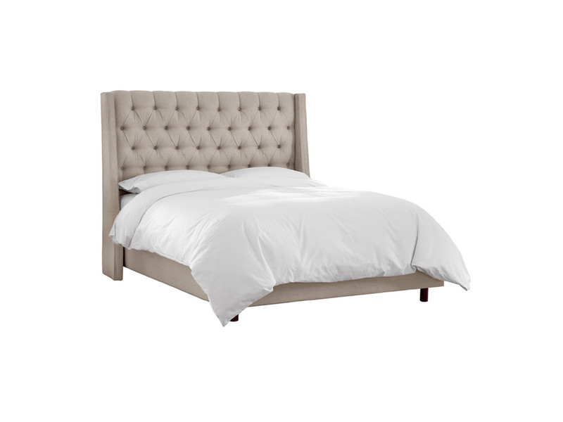 Upholstered Wingback Beds