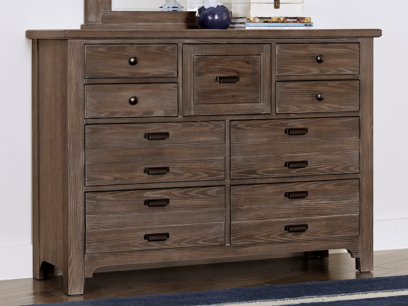 Country House Master Dresser - Driftwood Finish