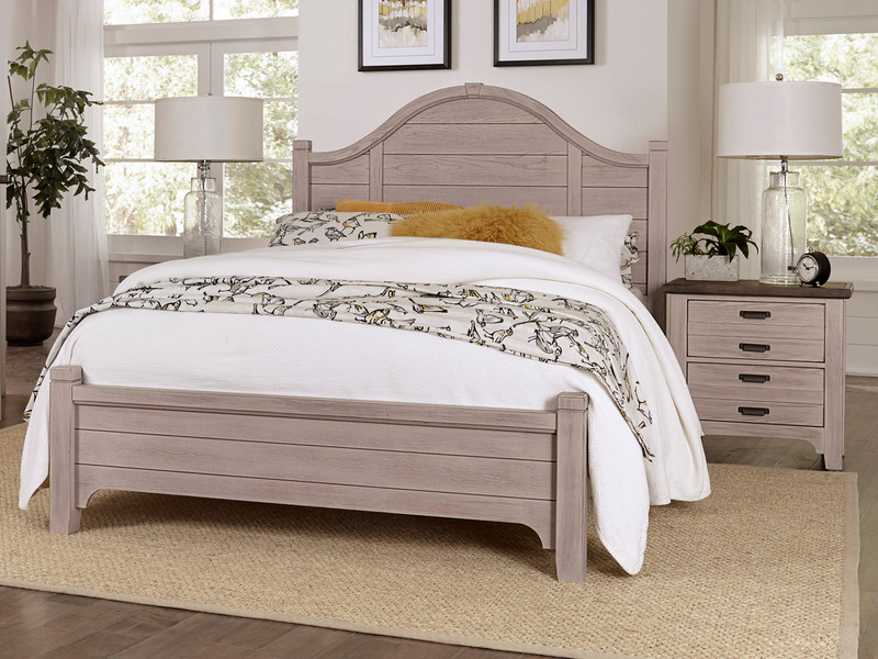 Country House Arch Bed, Queen - Grey Finish