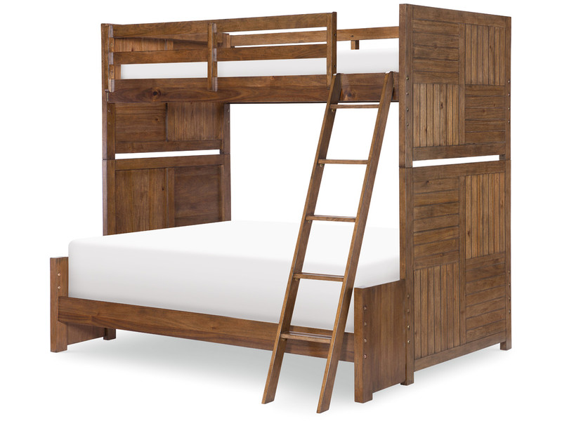 Cabin Retreat Bunk Bed, Twin/Full - Coffee Finish