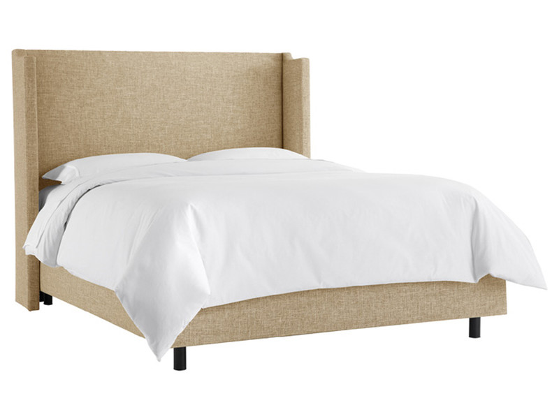 Dawson Wingback Upholstered Bed