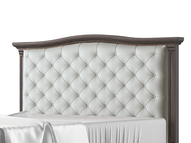 Romina Imperio Tufted Headboard Panel for Open Back Crib or Full Bed