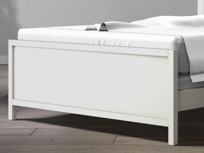 Silva Serena Low-Profile Footboard - White Finish