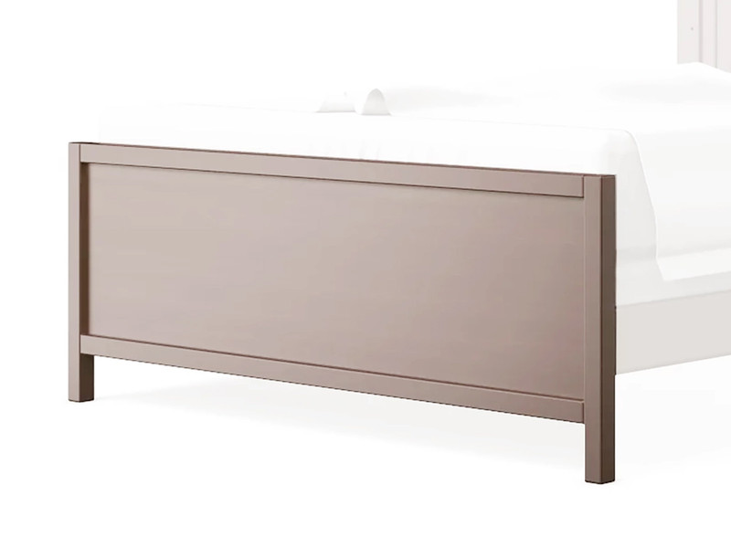 Silva Serena Low-Profile Footboard - Nocello Finish