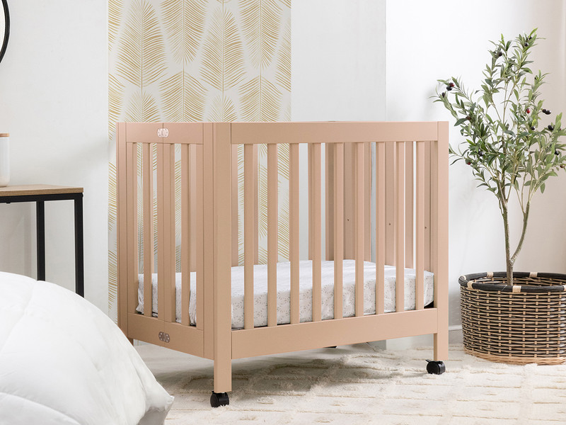 Babyletto Origami Mini Crib - Canyon Finish