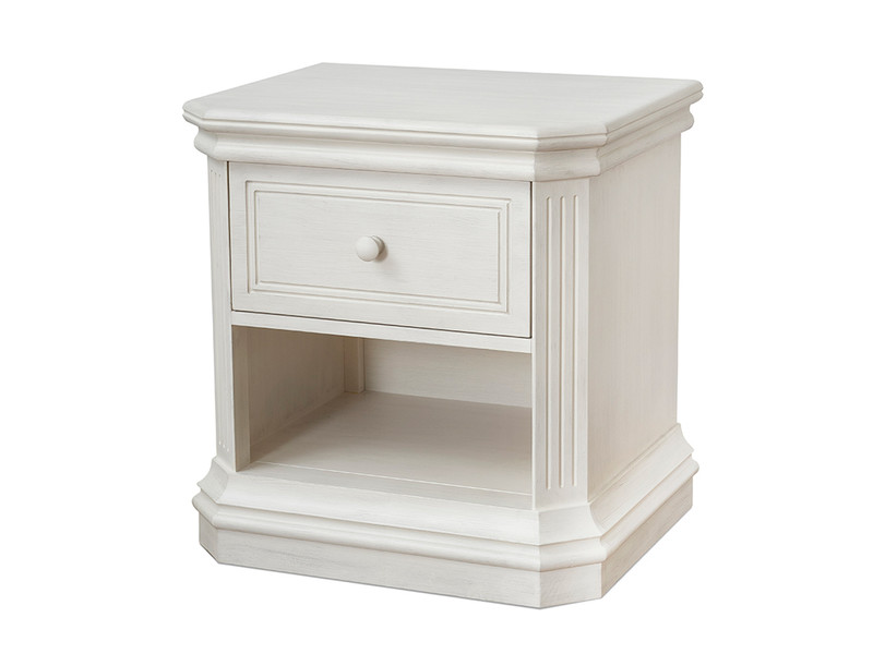 Villa Grove Nightstand - Brushed Ivory Finish