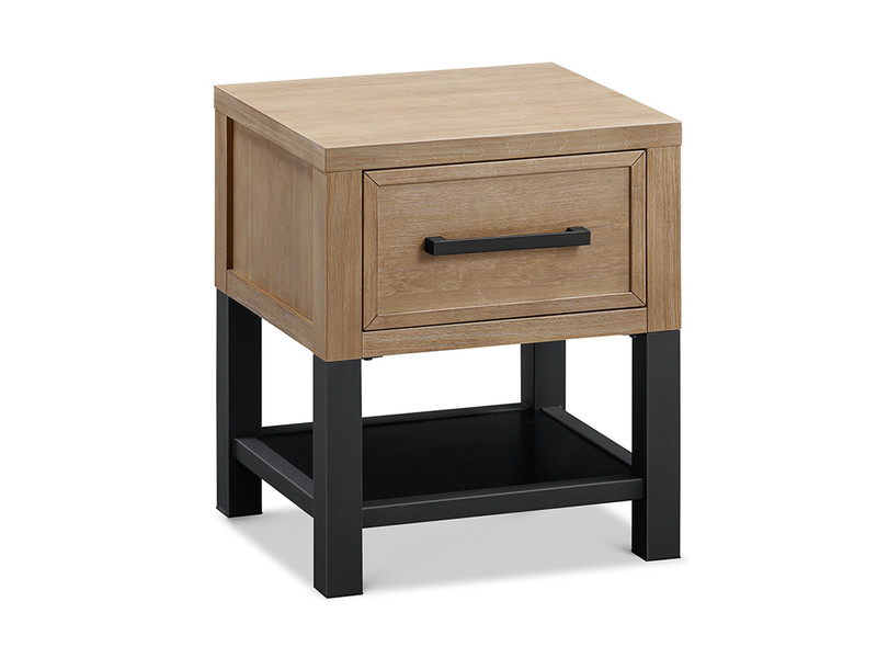 Newbern Nightstand - Driftwood Finish