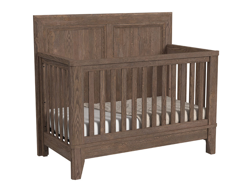 Cambridge Convertible Crib - Brushed Brown Finish