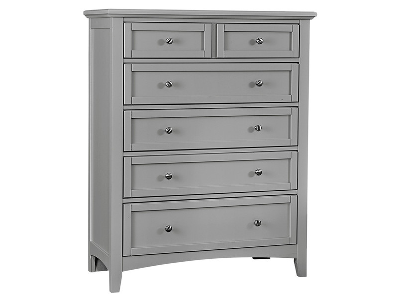 Brighton 5 Drawer Chest - Grey Finish