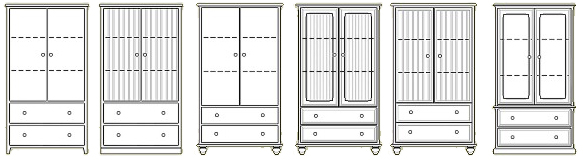 armoire options