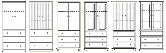 armoire options