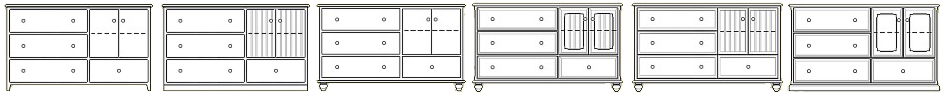 4 Drawer Chesser Options